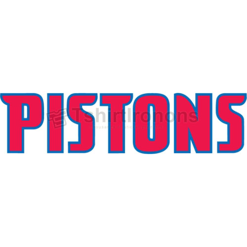 Detroit Pistons T-shirts Iron On Transfers N992 - Click Image to Close